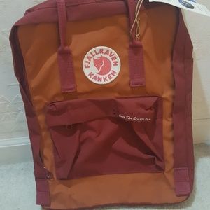 NWT 2013 Save the Arctic Fox Fjallraven Kanken Red